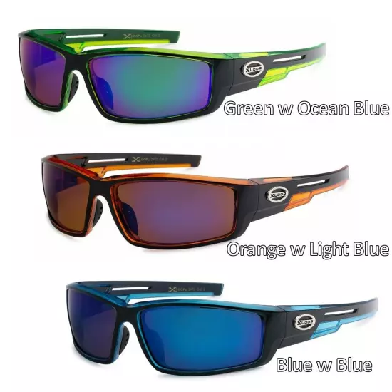 3 Pair Sport Sunglasses Mens Sport Running Fishing Golfing Driving Glasses