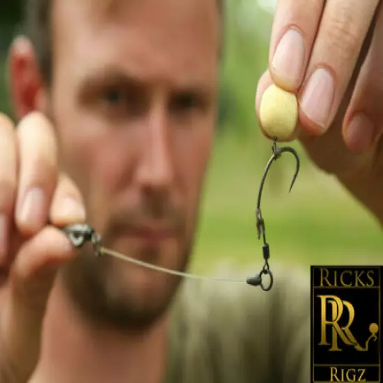 10 Ronnie Rig - Spinner rig -Korda boom -Teflon hook - Ready tied carp rigs