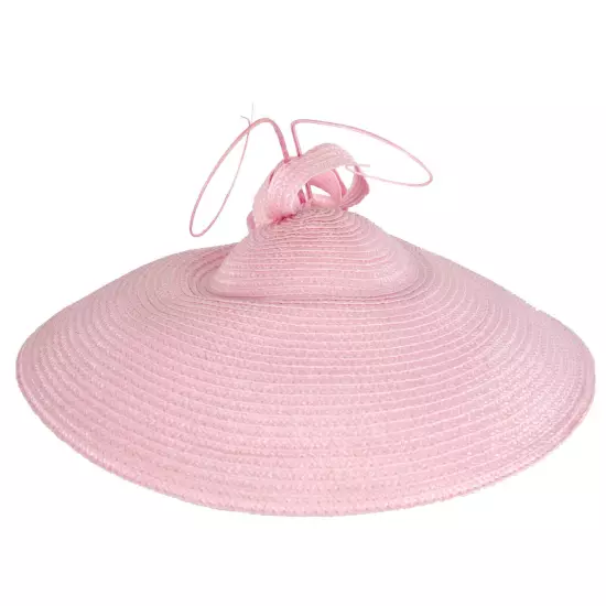 Pink spring racing large plate fascinator by Max Alexander. 100% AU Seller