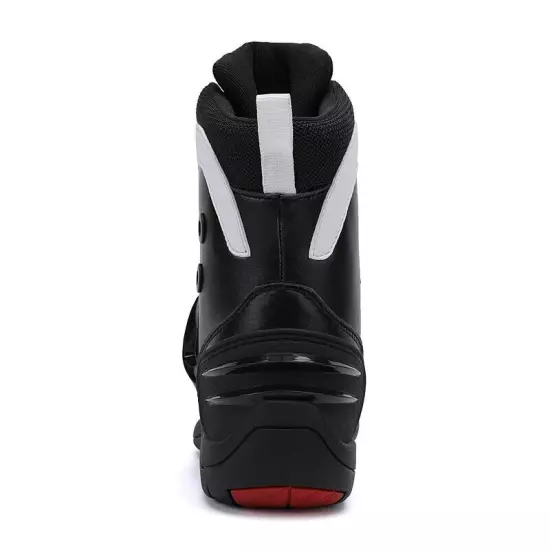 Professional Non-Slip Motorcycle Boots Men's High Top Comfortable Riding Shoes