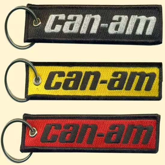 Can-am Embroidered Key Chain, 3 wheel motorcycles, Motorbikes, off road vehicles