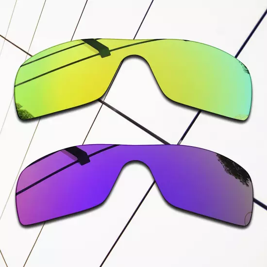 TRUE POLARIZED Replacement Lenses for-Oakley Oil Rig Frame OO9081 Multi-Colors