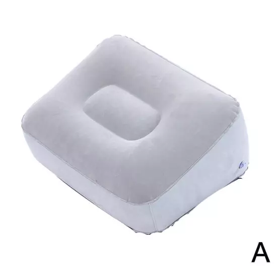 Inflatable Travel Pillow Foot Rest Pillow Leg Relax sfor Long Flight/Trips D6I5