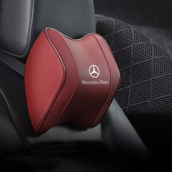 Mercedes car seat headrest Memory foam waist pillow auto parts