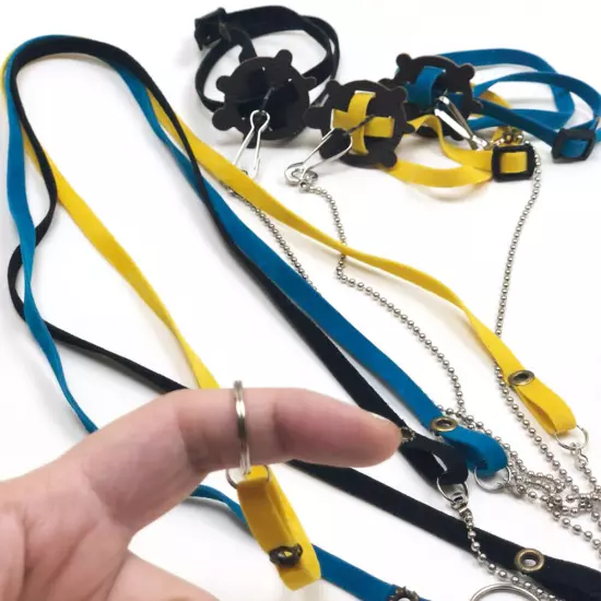 Adjustable Reptile Lizard Parrot Turtle Harness Hauling Cable Rope Pet 