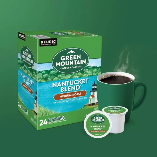 Nantucket Blend K-Cup Pods, Medium Roast, 96 Count (4x24)