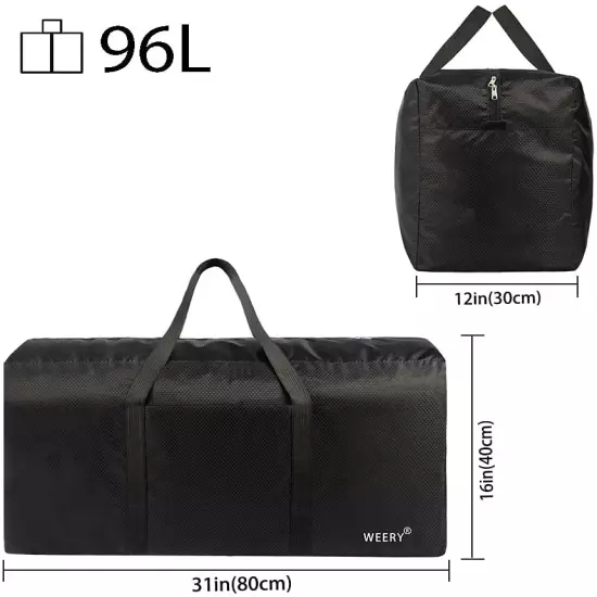 Extra Large Duffle Bag,96L Lightweight Travel Duffle Bag Foldable Waterproof NEW