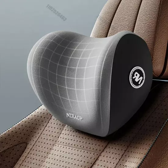 Car Headrest/Lumbar Support Car Neck Pillow Waist Cushion Lumbar Waist Support