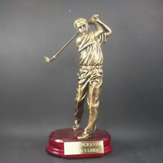  Golf Trophy Award . Free Custom Engraving.