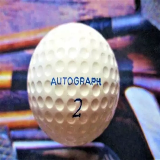 vtg - J.C. HIGGINS Golf Ball - Autograph - New Old Stock