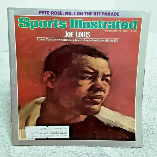 Sports Illustrated September 16 1985 Joe Louis Pete Rose vintage magazine