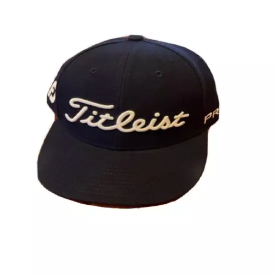 Titleist Golf Wool Navy Blue FJ Pro V1 Hat Adjustable Snapback