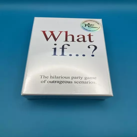 What If? The Hilarious Adult Party Game Of Outrageous Scenarios, New