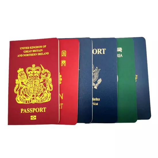 New Original Gift Passport Imitation Travelling Diary Journal Student Note Book