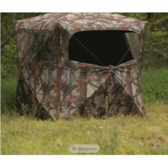 New Heavy Duty Barronett Grounder 250 Ground Hunting Blind Bloodtrail Woodland