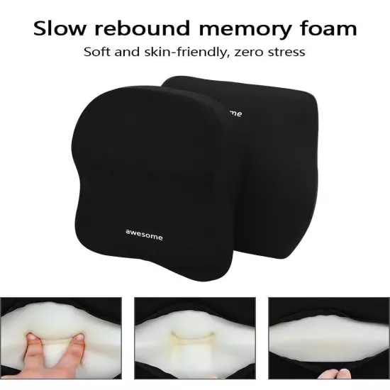 Car Lumbar Back Support Headrest Neck Pillow Lumbar Pillow Neck Pillows Cushion