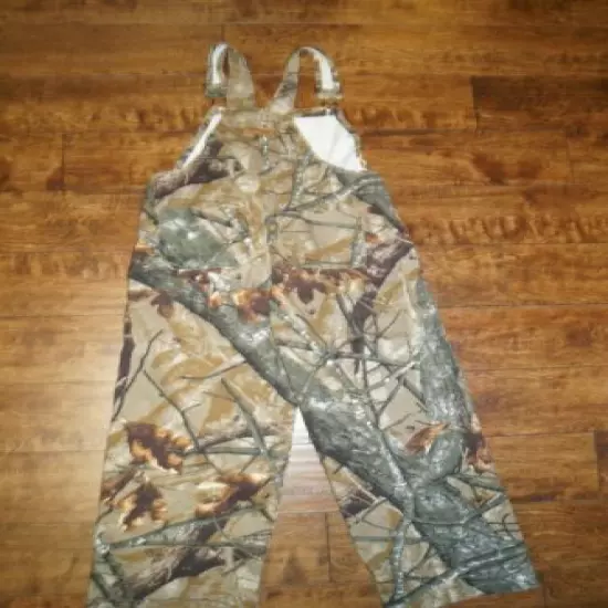 OUTFIDDERS RIDGE YOUTH CAMO OVERALLS SIZE 14 EUC