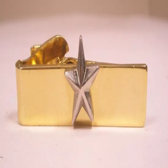 Chrysler Five Pointed Star Logo Vintage SMALL Tie Bar Clip