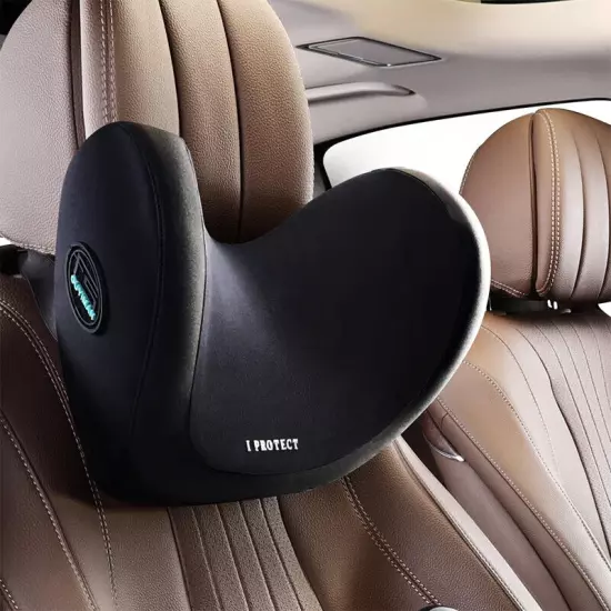 Car Lumbar Support Headrest Neck Pillow Support Soft Neck Cushion Back Support