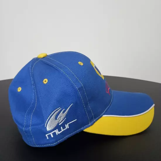 NAPA Racing Hat Adjustable Strap Men's Cap Blue Yellow Michael Waltrip