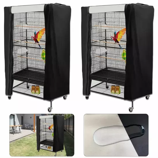 Convenient Birdcage Shade with 90% Light Blocking Ability Available in 2 Sizes