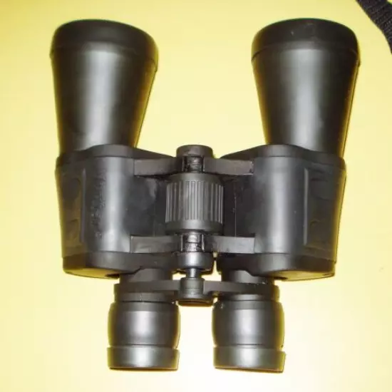 VINTAGE BIG VIVITAR BINOCULARS 7X50 297 FT AT 1000 YDS COATED OPTICS NR