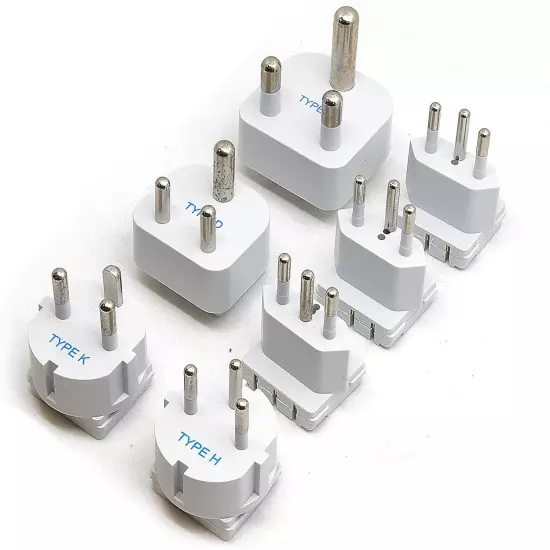 Ceptics - 7 Extra SWadAPt Attachments for World Travel Adapter