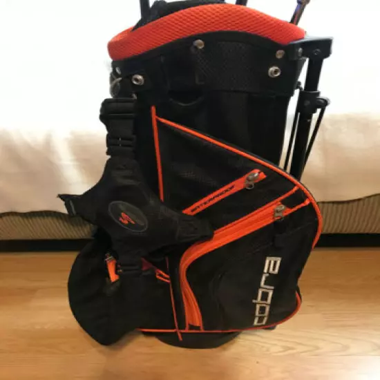 Cobra King Jr Junior Stand Golf Bag Excellent Condition 27" 