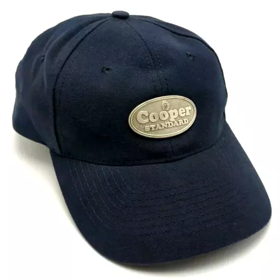 COOPER STANDARD hat blue adjustable cotton cap