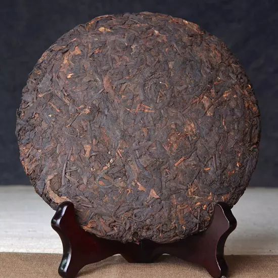 Menghai Chinese fermented Old Yunnan Puer Tea Cake Organic Ripe Pu-erh Tea 357g