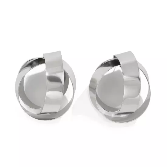 Women's Geometric Winding Punk Earrings