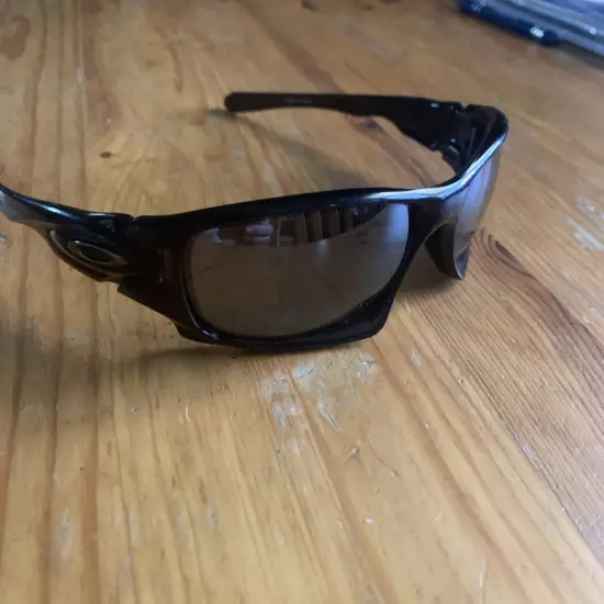 Oakley X ❲TEN❳ Discontinued Model OO9128-07 Sunglasses Gloss Black