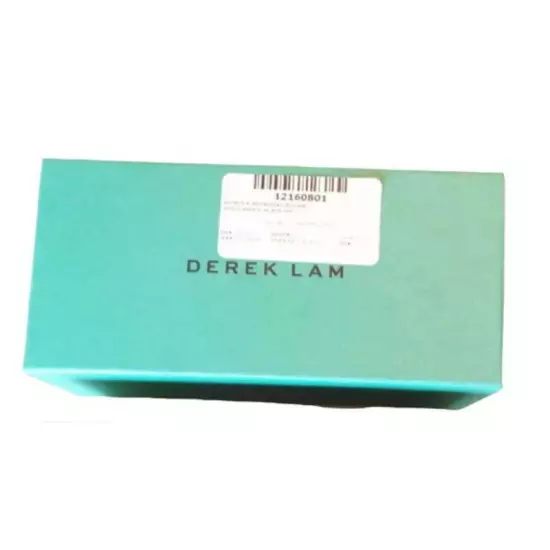 Derek Lam Sunglasses $375 Black Crystal Chips Smoke Gradient Lens 57-18-135 NIB