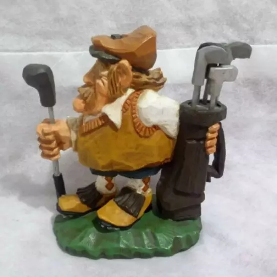 The David Frykman Portfolio Figurine The Golfer 61/4" H Collectible Great Gift