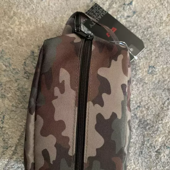 Levi Strauss Canvas Travel Toiletry Case in Camouflage- NEW