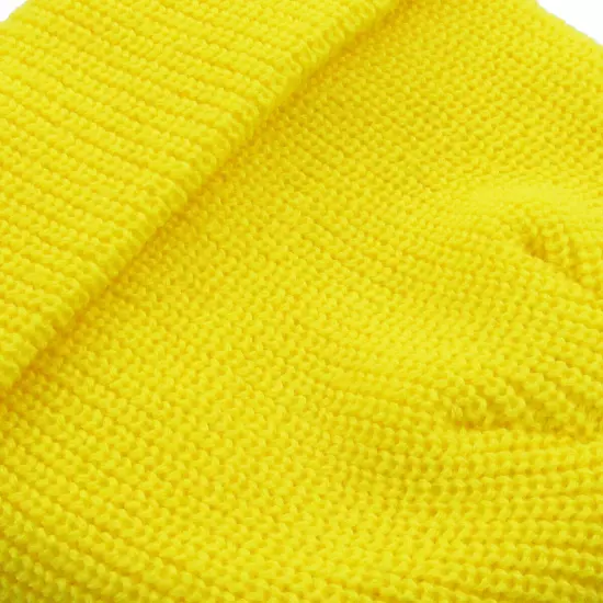 Warm Winter Knit Cuff Beanie Cap Fisherman Watch Cap Daily Ski Hat Skully