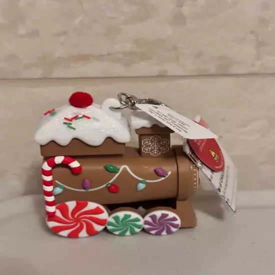 Bath & Body Works Holiday Train LIGHTS & SOUNDS Pocket Bac! Holder 2024 TRAIN