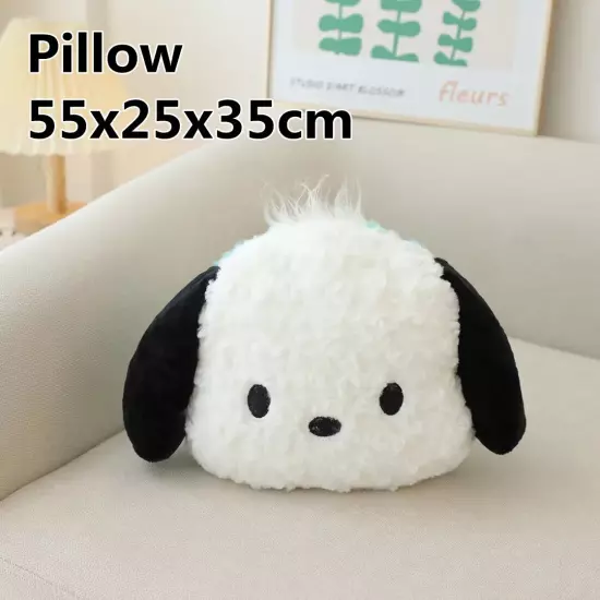 Sanrio Pochacco Headrest Safety Belt Cover Car Back Cushion Hug Pillow cushion