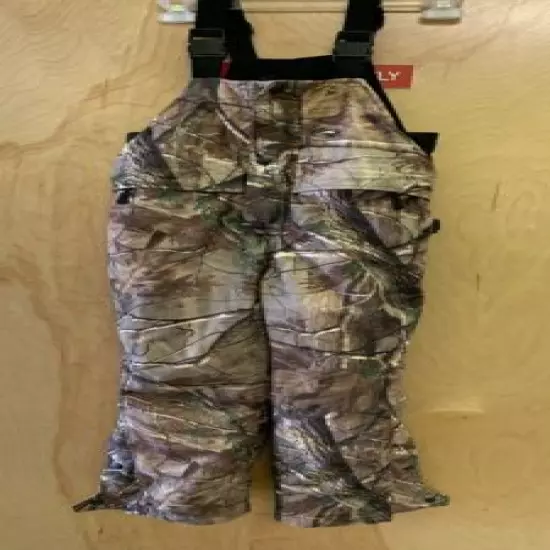 RedHead Youth Camo Bib Overalls Bone Dry Size M Mountain Stalker Kids Hunting