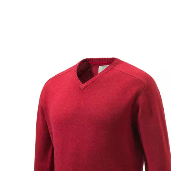 Beretta Somerset V-Neck Lambswool Regular Fit Warm Casual Sweater