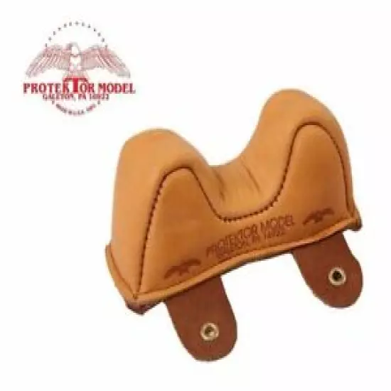 Protektor Model - #1 Leather Front Owl Shooting Rest Bag - MADE IN USA