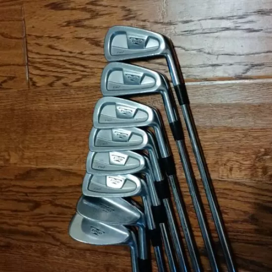 Mizuno T-Zoid Pro Forged Iron Set Golf Club. 4- 9 plus S & F Wedges. Pre-owned 