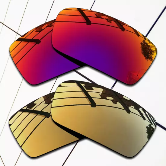 TRUE Polarized Replacement Lenses for-Oakley Gascan Frame OO9014 Multi-Colors