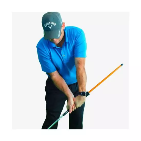 Anti-Flip Stick; Impact Golf Swing Training Aid | Teaches Proper Impact & Swi...