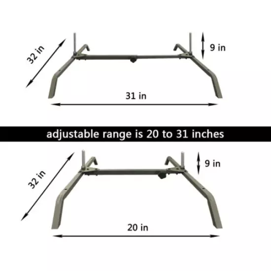 Highwild Universal Adjustable 3D Archery Target Stand - Larger Range USA