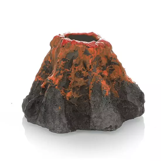 Fish Tank Oxygen Mini Artificial Resin Simulated Volcano Or Landscape D1P2 V3Y6