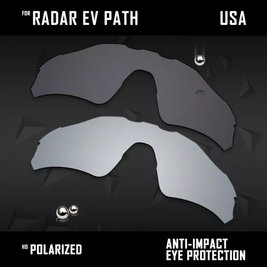 Anti Scratch Polarized Replacement Lenses for-Oakley Radar EV Path OO9208 Opt