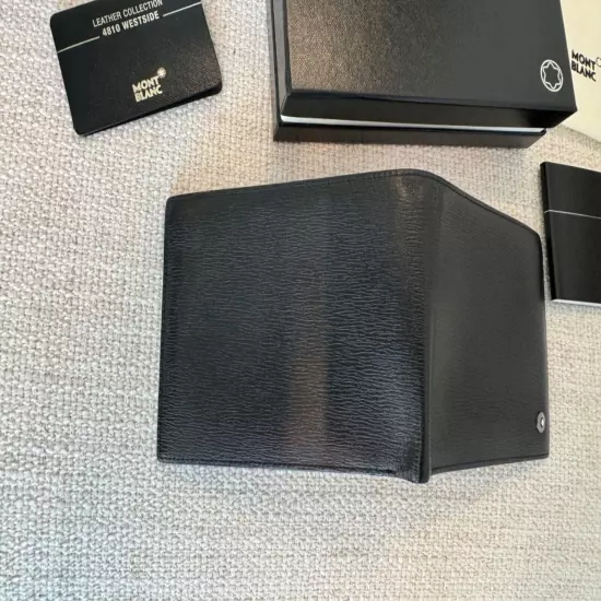 Montblanc 4810 Westside 8cc Bifold Wallet Black Leather (BEAUTIFUL CONDITION)