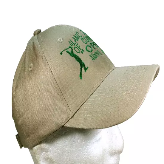 Alamo Chamber of Commerce Open Strap back Hat Golf Baseball Cap Alamo Texas