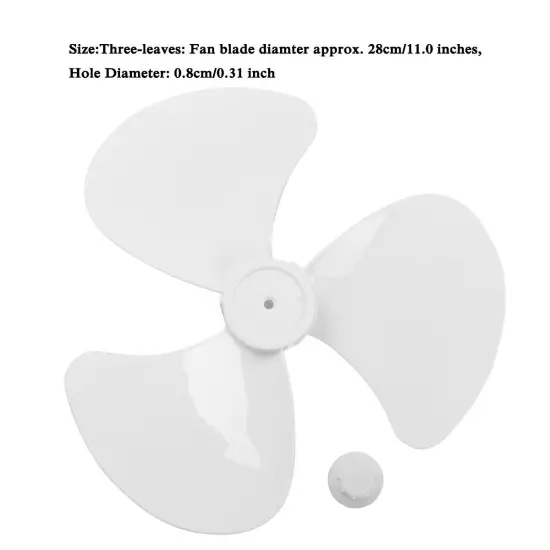 12/14/16/20 Inch Plastic Fan Blade Replacements for Standing Fan Table Fanner